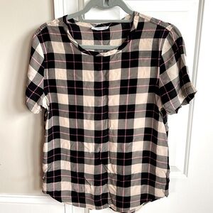 Equipment Silk Short Sleeve Top T shirt
